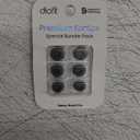 Premium Multi-Flange Eartips for Galaxy Buds3 Pro (Black, Mixed(SML))  Always Fits, Never Slips