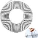 Car Door Edge Guards Chrome Silver Universal U Shape Moulding Trim Strip Automotive Guard Door Protector Decorative for Sedans, Trucks, SUV, ATV (32FT, Silver)
