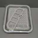 Collapsible Bowls, Plates, and Dishes Drainer, Portable Space-Saving Dish Rack for Kitchen, RV, Campers, and Travel Trailers