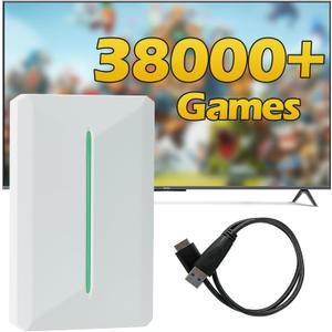 Retro Game Console Hard Drive, Emulator Console HDD, Retro Gaming Hard Drive with 38000+ Plug and Play Video Games, Video Gaming Console 500G