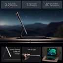 typecase Edge Keyboard Case for iPad 11th Gen A16 (2025) & 10th Gen 10.9" (2022)  Multi-Touch Trackpad, 11-Color Backlit Magic-Style Keyboard  Floating Magnetic Stand, Pencil Holder  Black