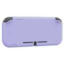 eXtremeRate PlayVital Light Violet Protective Grip Case for Nintendo Switch Lite, Hard Cover Protector for Nintendo Switch Lite - Screen Protector & Thumb Grips & Buttons Caps Stickers Included