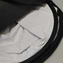 3.3x5ft/1x1.5m Chromakey Black White Backdrop with 6.23ft Stand, 2-in-1 Black Screen White Screen Collapsible Reversible Pop-Up Background Panel for Photography, Live Streaming, Video Shooting