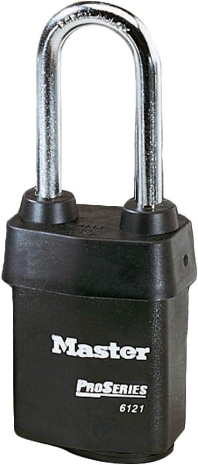 Master Lock - One (1) High Security Pro Series Padlock 6121NKALJ w/BumpStop Technology