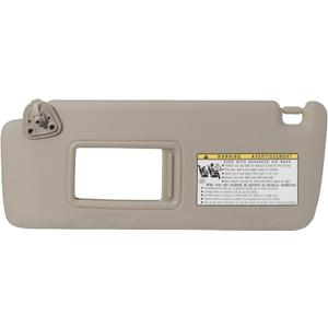 Sun Visor Fit for 2004-2007 Toyota Highlander Left Driver Side Without Light Replace #7432048260A0 Beige