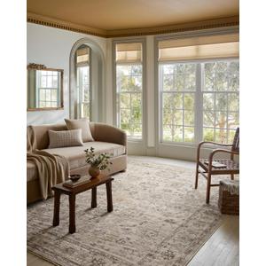 Loloi Magnolia Home by Joanna Gaines Pace Collection PAC-01 Natural/Stone 7'-10" x 10' Area Rug