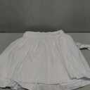 Biscaynebay Wrap Around Bed Skirts for Queen Beds 15" Drop, White Adjustable Elastic Dust Ruffles Easy Fit Wrinkle & Fade Resistant Silky Luxurious Fabric Machine Washable