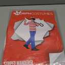 Morph Red and White Stripe Costume for Kids Book Character Outfits Halloween Costumes for Boys (Small)