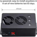 Angveirt Rodent Repellent Battery Operated Ultrasonic Mouse Repeller for Car Engines Squirrel Pest Repeller Under Hood Rat Repellent Mice Deterrent for House Garage Attic Indoor 1 Pack