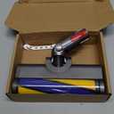 Updated Dust Detect Vacuum Attachments for Dyson V15 V11 V10 V8 V7 Cleaner, Hardwood Floor Head Soft Roller Brush Replacement Accessories Part with Optical Green LightEnhanced Power, Speed, Lifespan