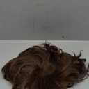 Topcosplay Mens Wigs Brown Short Cosplay Wig Wavy Fluffy Style Layered Halloween Costume Wigs