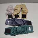 Reusable Dog Diapers Male, Premium Washable Belly Bands for Male Dogs Extra Small, Pack of 5, High Absorbing Male Dog Wraps for Doggie & Puppy in Incontinence or Excitable Urination and Training(XS)