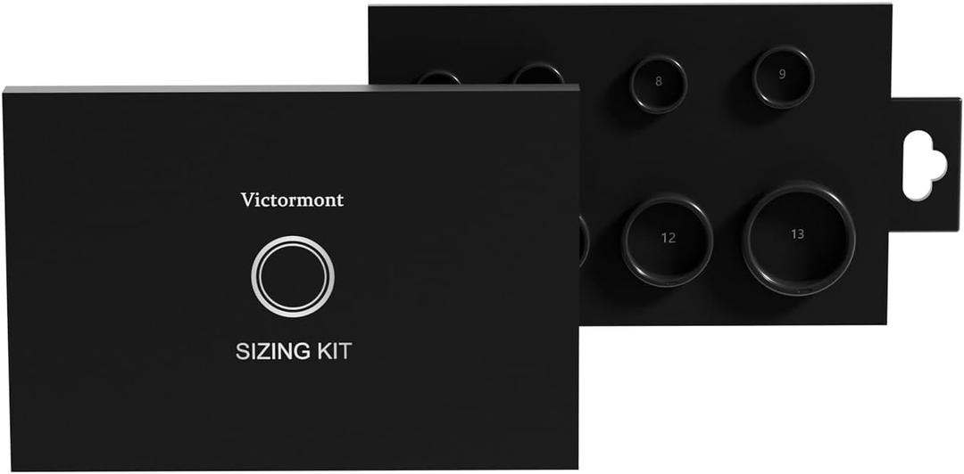 Vic Sizing Kit for Smart Ring - Size Before You Buy - Sizes 6 to 13 - Choose from 8 Sizes - Find The Comfortable Ring Size