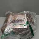 Dutch Cocoa 90 Inch Linen Curtains Pinch Pleated for Living Room Bedroom Dining Boho Brown Light Filtering Pinch Pleat Drapes Hooks Rings Back Tab Semi Sheer Dark Brown Window Curtains 2 Panels