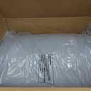 ProsourceFit Acupressure Mat and Pillow Set for Back/Neck Pain Relief and Muscle Relaxation (XL, Grey/White)