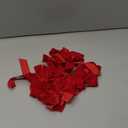 Bow Napkin Rings for Christmas, Wedding, Party, Holiday Table Decor (Red, 12 pcs)