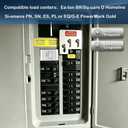 Type BR Whole House Surge Protective Device 35KA 2Pole 120/240V Split Phase