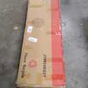 Fameill Queen Size Lift Up Storage Bed Frame with Adjustable Headboard, Charging Station, LED Lights, Wood Slats, Noise-Free, No Box Spring Needed, Beige