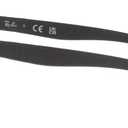 Ray-Ban Women's Rx8422 Square Prescription Eyewear Frames (Blue on Gunmetal/Demo Lens)