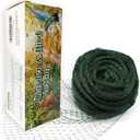 Bird Netting for Garden 6.5x50ft 0.4inch Mesh Green Garden Netting Protect Fruit Trees, Blueberry Bushes, Strawberry Plants, Vegetables, Flowers from Birds, Deer, Squirrels, Rabbits and Other Animals