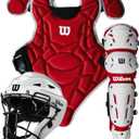 Wilson EZ Gear 2.0 Catchers Gear Kit (Large/X-Large, Scarlet)
