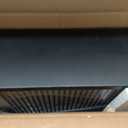 36" Under Cabinet Range Hood, Convertible Ducted/Ductless, 700 CFM Powerful Suction, 3-Speed Touch Control, 2 LED Lights, 6-Layer Stainless Steel Filters, Black
