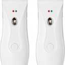 Stardrix Automatic Air Freshener Dispensers (2-Pack), Aerosol Spray Machines, Wall Mounted or Freestanding, Adjustable Timer for Scent Release in Bathroom, Office, Commercial & Home  White