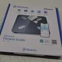 Etekcity Smart Scale for Body Weight, FSA&HSA Eligible, Bathroom Digital Weighing Scale with BMI, Body Fat, Muscle Mass, Accurate Bluetooth Home User Health Equipment Sync Apps (Black)