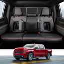 for Chevy Silverado GMC Sierra Seat Covers: 2019-2026 Crew Cab