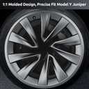 Rim Protector for Tesla 2025 2026 Model Y Juniper 20 Inch Helix Wheel Cover All-in-one Car Tire Trim Rings Rim Case Hubcaps Model Y Juniper Accessories