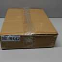 TV Tray Table with Infinite Adjustable Height - C-Shaped Sofa End Side Table for Snack Laptop Desk Small Spaces (Brown)