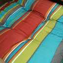 Enipate Weather Resistant Adirondack Chair Cushions High Back Indoor Outdoor Patio Tufted Lounge Cushion Seat Pads