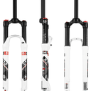 ZTZ MTB Air Suspension Fork，Fit for 26 inch Mountain Bike, 120mm Travel, Rebound Adjust, QR 9mm, Manual/Remote Lockout, XC/AM Mountain Bike Front Fork, Ultralight
