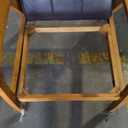 Baxton Studio BBT8011A2-Brown Living-Room-Chairs, Medium, Leather, Dark Brown