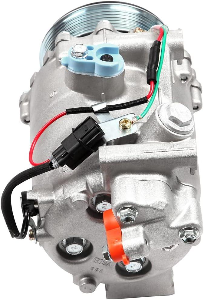 cciyu Air Conditioning Compressor Fit for Honda Civic CRV for A-cura RDX 2007-2015 Replaces AC Compressor for Car 7 Grooves TRSE09