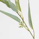 Melorca&Guilla Artificial Plants,2PCS 43" Green Faux Branches for Vase,Artificial Plants for Shop Garden Office Home Décor
