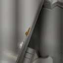 BEMIS 500EC 390 Toilet Seat with Easy Clean & Change Hinges, 1 Pack Round, Cotton White