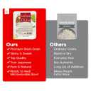 IRIS Instant White Rice (10 Pack), Ultra Premium Japanese Short Grain Sushi Sticky Rice, Microwave for 80 seconds, Non-GMO Gluten Free Vegan, Grown Polished and Packed in Japan (EXP 09/01/26)