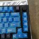 Mechanical Keyboard, Chilkey Slice75 HE Gaming Keyboard Wired, 75% Hall Effect Magnetic Aluminum Keyboard with WS Flux HE Clacky Switch, Rapid Trigger, 8K Polling, Per-Key RGB Custom, PC/Mac Support (Translucent Blue)