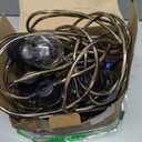 Brightever LED Outdoor String Lights Waterproof, RGBW 48FT Patio Lights with 15 S14 LED Bulbs, Heavy-Duty Outdoor Hanging Lights with Remote and Timer, Color Changing Christmas Decor for Yard, Plug-in (48FT-Illuminated Cable)