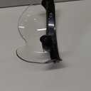 WANCAR Universal Motorcycle Retro PilotStyle Standard 3 SnapButton Visor Flip Up Down Open Face Helmet Wind Shield(Clear)