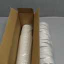 GUSTO [16 oz. - 25 Count White Paper Food Containers with Vented Lids - To Go Hot Soup Bowls, Disposable Ice Cream Cups, Ideal for Hot and Cold Foods (Formerly Comfy Package)