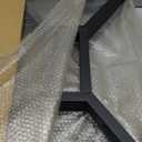 Yahpetes Table Legs 2Pcs Heavy Duty Desk Legs 30" X 20" Furniture Legs Black DIY Industrial Bench Legs Coffee Table Legs for Living Room and Kitchen (H30 X W20, B)