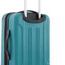 Travelers Club Chicago Hardside Expandable Spinner Luggage, Teal, 22" Carry-On
