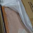 Ogrmar Chicken Coop Large Wooden Outdoor Bunny Rabbit Hutch Hen Cage with Ventilation Door, Removable Tray & Ramp Garden Backyard Pet House Chicken Nesting Box