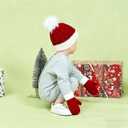 Christmas Knitted Santa Hat Set for Christmas Party Cosplay Costume