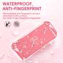 FIWWAT Switch Case for Nintendo Switch 2, Slim Clear Protective shell with Comfortable Grip Design, Soft TPU Shock-Absorption and Anti-Scratch Cover for Switch 2, Cute Sparkle Shining Skin - Glitter