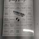 Baby Shower Bingo Game, 50 Bingo Cards Perforated Calling Cards Bingo Games for Baby Shower, Bridal Wedding Shower (White)