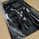 Dearlomum Foldable Baby Playpen with Gate, Extra Large Collapsible Play Yard for Babies & Toddlers, Portable Travel Playpen, Baby Activity Center for Indoor & Outdoor Use (Black 59"71") (71x59 ", Foldable Playpen Black)