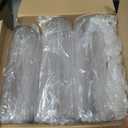 Nuogo 12 Pcs Plastic Clear Cylinder Vase for Home 16 Inch Acrylic Flower Clear Vase Centerpiece for Centerpieces Wedding Party Decorations